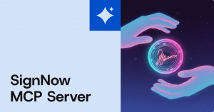 Cover image for the blog post "SignNow MCP Server: Integrate eSignatures with AI agents"