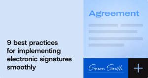 Explore the latest data about electronic signature implementation